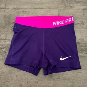 Nike Purple and Pink Spandex